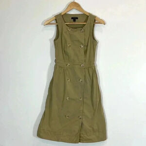 JCrew trench dreas.  Khaki color.